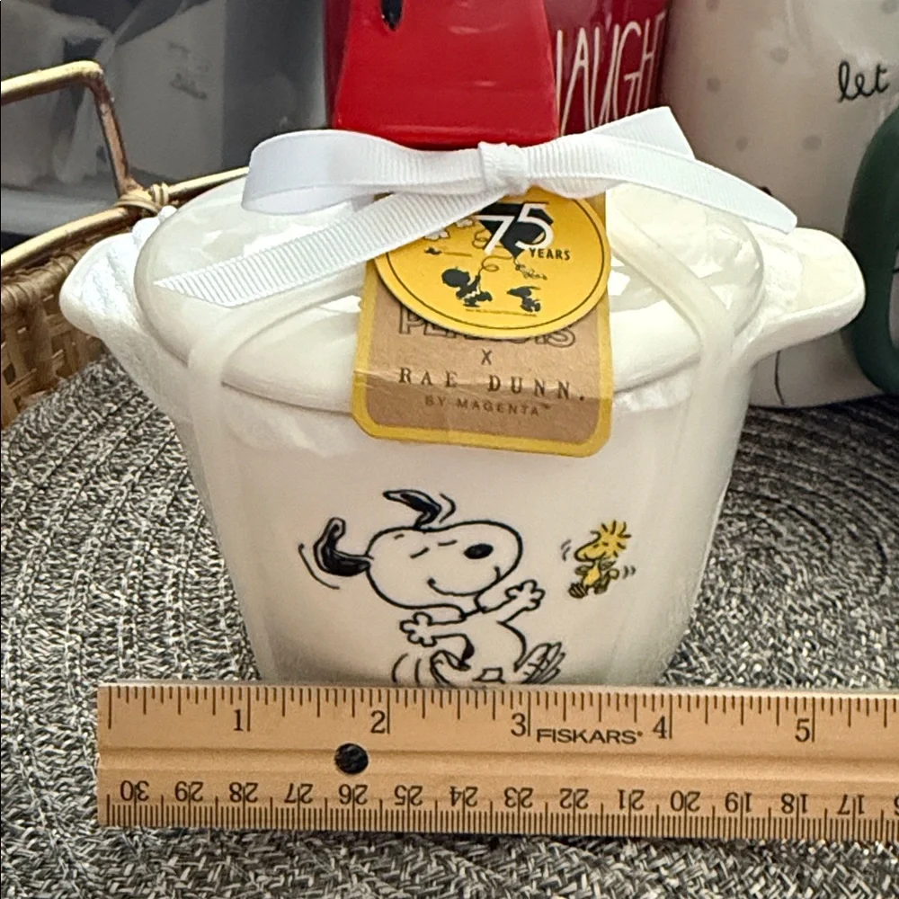 Rae Dunn Snoopy Ceramic Jar with home sweet home - Picture 5 of 5